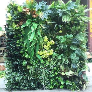 仿真花创意装饰草皮墙吊顶绿植室内人造背景墙厂家批发仿真植物墙