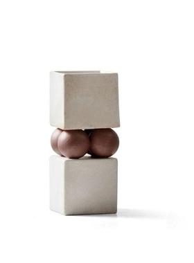 简约轻奢创意圆柱拼接方几何摆件客厅样板房售楼处软装儿童房饰品