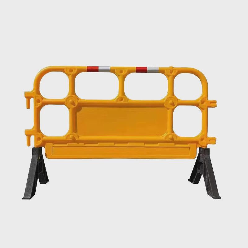 1.5米塑料移动护栏塑胶铁马塑料胶马角马三孔水马围栏工地围挡