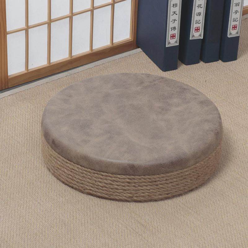 麻绳日式蒲团坐垫子地板榻榻米飘窗阳台坐墩家用茶道客厅地上坐垫,居家布艺,椅垫,淘宝优惠券,粉丝福利购,淘宝优惠卷