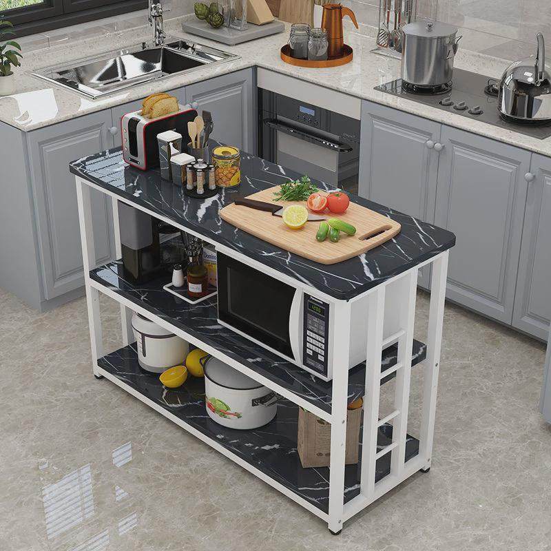 厨房置物架收纳架家用切菜桌微波炉烤箱落地多层简易架子可调节,厨房/烹饪用具,厨房置物架/置物柜/角架,淘宝优惠券,粉丝福利购,淘宝优惠卷