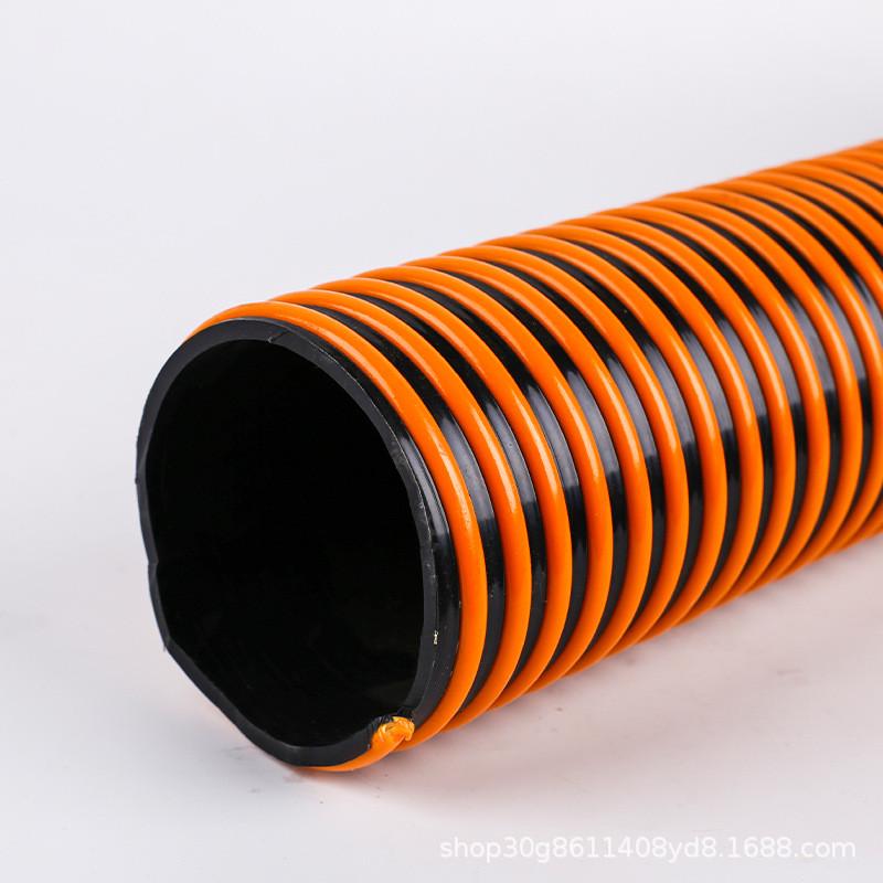 厂家pvc塑筋吸尘缠绕穿线管波纹管耐压耐磨粉料输送通风螺旋软管