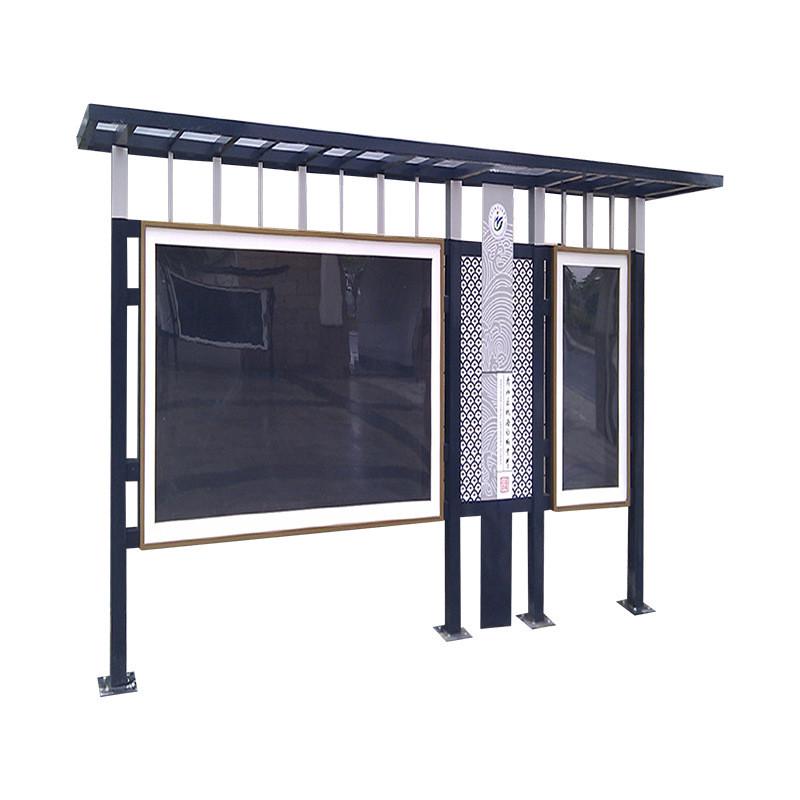 厂家订制户外室内不锈钢宣传栏广告牌立式宣传公告栏信息栏