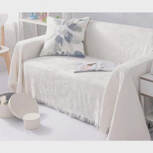 沙发垫布沙发套罩老式风靠背美式白色沙发巾垫毯子沙发布盖布