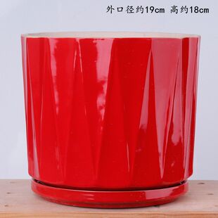 情绪稳定多肉花盆陶瓷花盆多肉盆创意可爱个性简约透气组合花盆