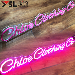 led灯牌创意造型夜灯diy摆摊亚克力应援手举字母霓虹灯发光字制作