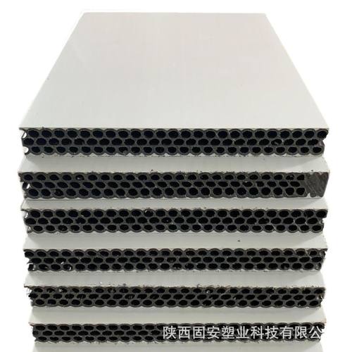 塑料模板厂家批发建筑塑料模板白加黑pp板中空绿色新型模板