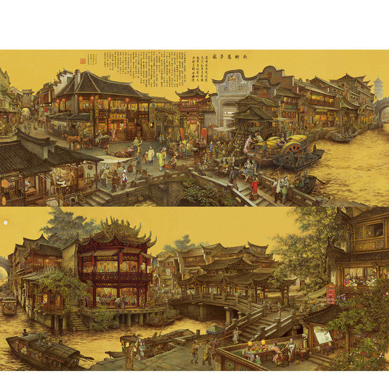 十字绣南乡旧梦品2023新款线绣客厅现代大幅简单刺绣 手工非成图