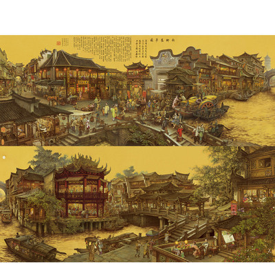 十字绣南乡旧梦图2023新款线绣客厅现代大幅简单刺绣 手工非成品