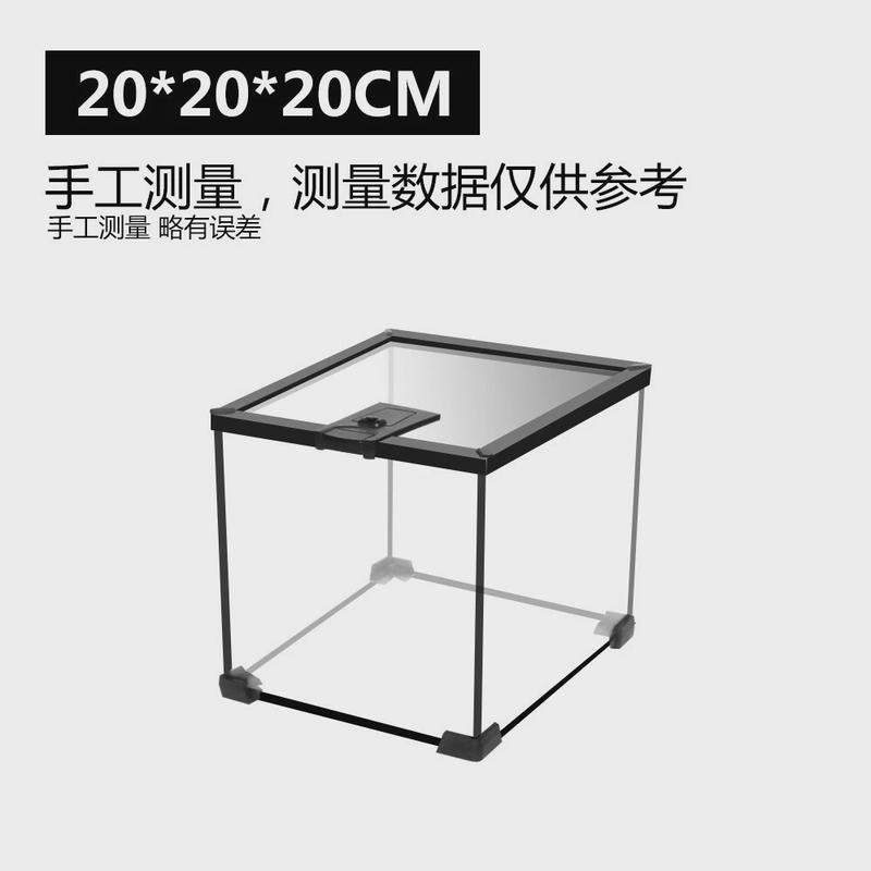 热销爬宠饲养箱蜥蜴乌龟守宫爬虫蛙生态雨林缸鱼蛇仓鼠角玻璃缸防