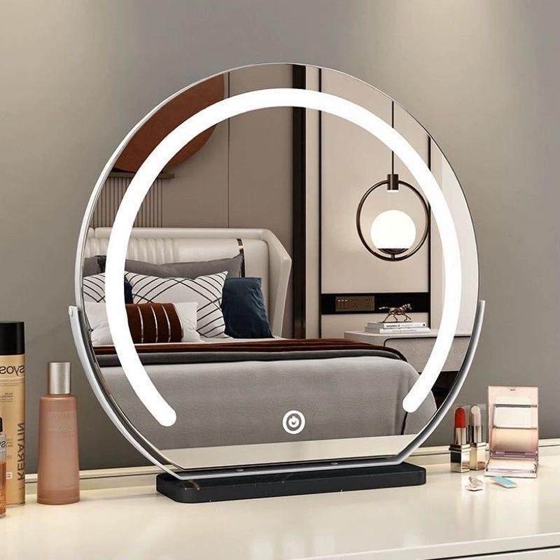 镜子化妆镜台式桌面梳妆台带灯家用智能led灯美妆镜宿舍网红ins风,家庭/个人清洁工具,随身化妆镜,淘宝优惠券,粉丝福利购,淘宝优惠卷