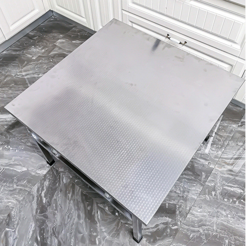 加厚不锈钢折叠桌便携式烧烤桌子户外摆摊商用夜市简易餐桌小方桌