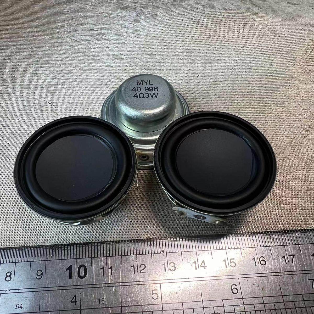 蓝牙音响喇叭40mm强磁内磁喇叭 4欧3W全音全频多媒体扬声器钕硼磁