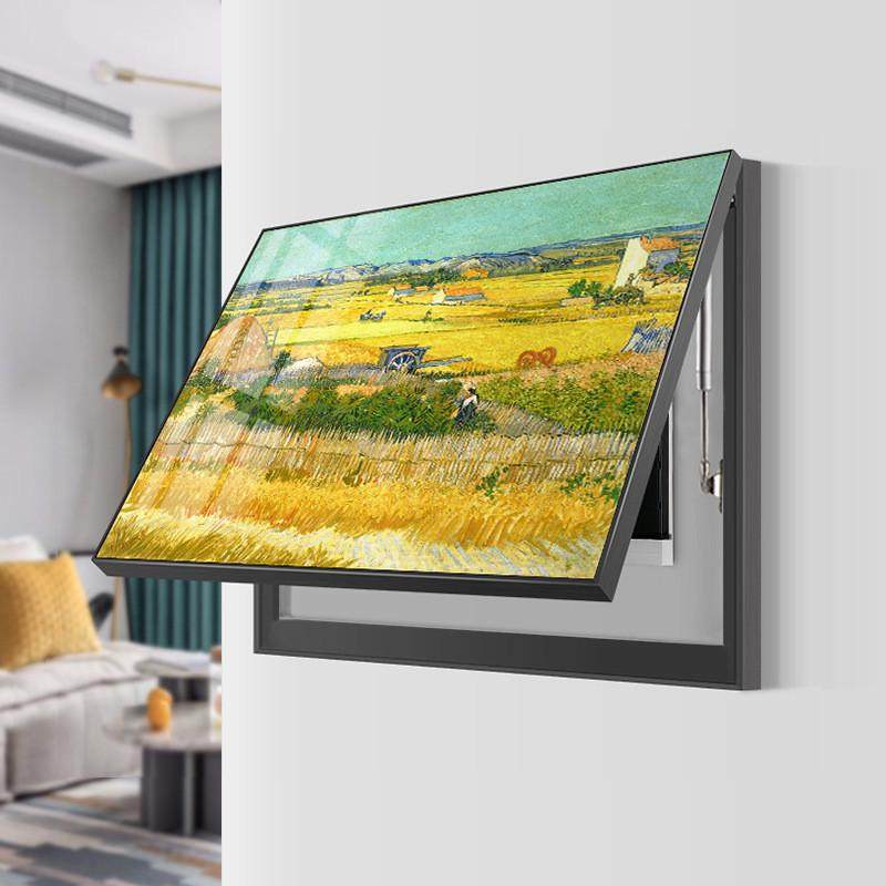 梵高油画配电表箱装饰画简约免打孔电闸箱网线盒子遮挡总开关挂画,家居饰品,现代装饰画,淘宝优惠券,粉丝福利购,淘宝优惠卷