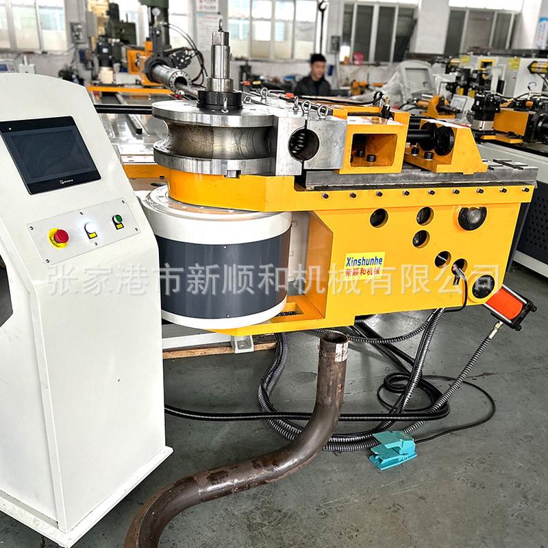 全自动转角弯管机送料伺服圆管弯管机dw130cnc2a1s全自动弯管机