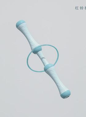 女士多功能哑铃1/2/3/4KG负重可拆卸可组装杠铃拉力绳功能