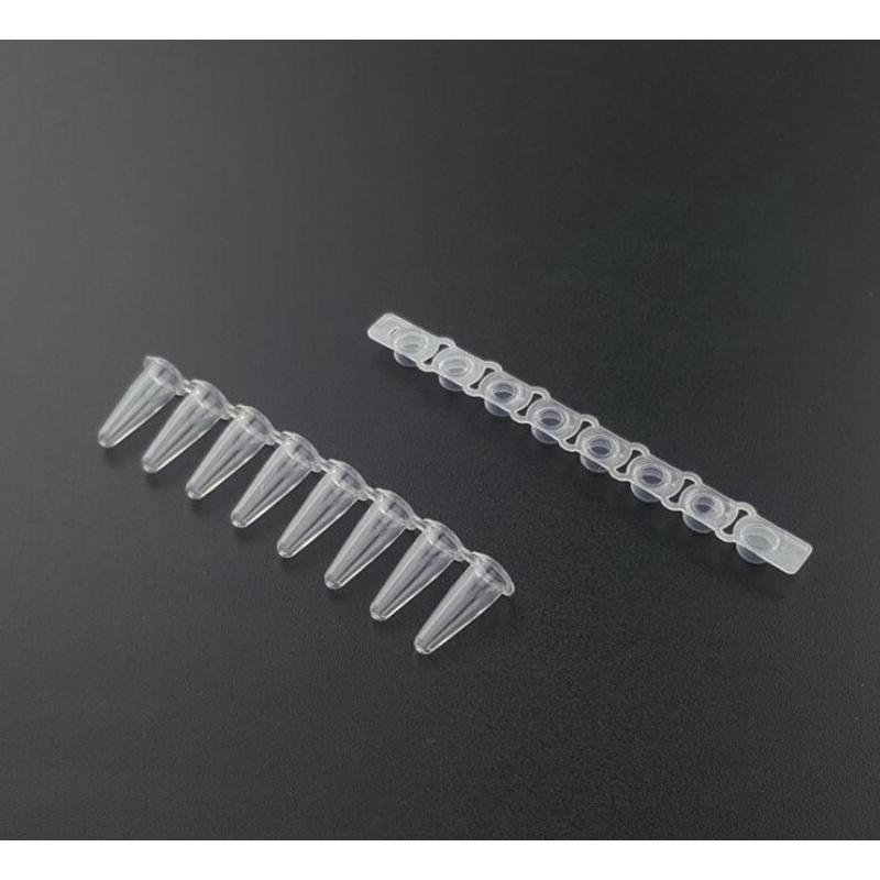 盖管 8连排管0.1ml 0.2ml 平八连 200套 /包 12联排