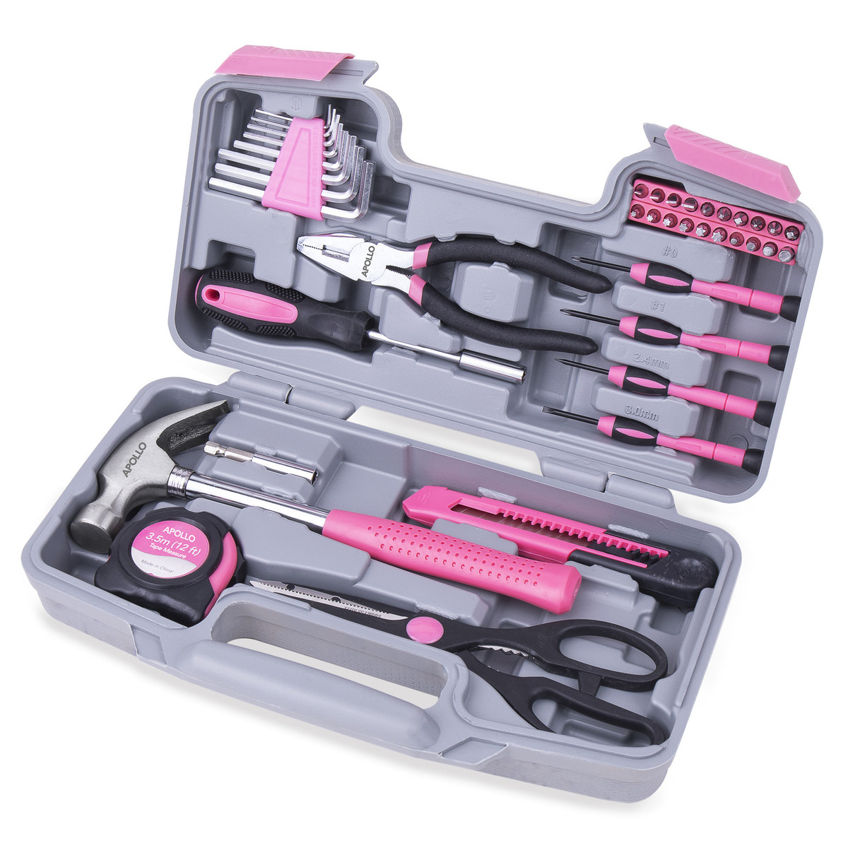 Hi-Spec39件套家用工具套装组合五金工具日常工具箱家庭维修