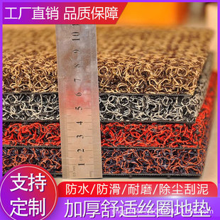 地垫入户门丝圈脚垫门垫进门门口门外可裁剪防滑加厚塑料地毯耐脏