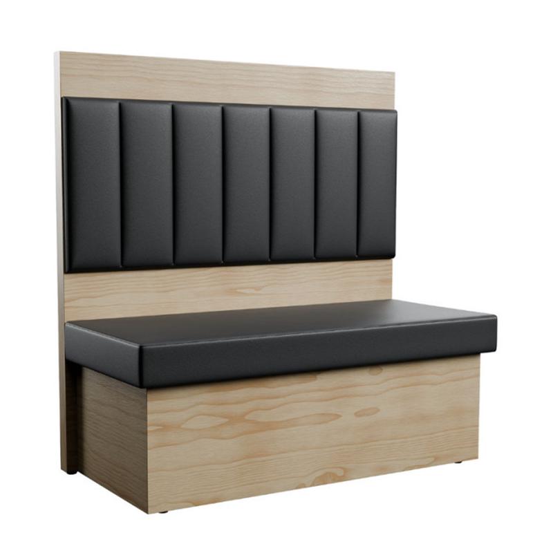 餐厅靠墙实木组茶楼饭店餐饮店餐桌火锅店沙发餐桌椅家具卡座沙发