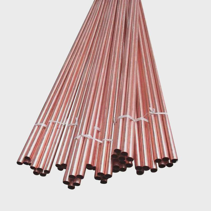 t2紫铜管管空心管纯铜紫铜薄壁毛细管tu1导电用无氧红铜管