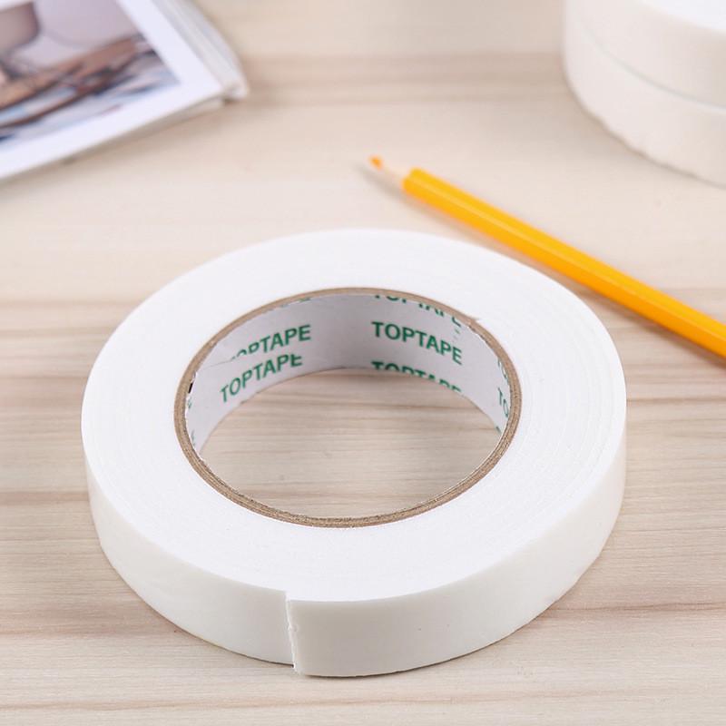 强力海绵双面胶现货加厚泡棉胶带家居物品圆形强粘无痕泡沫双面纸