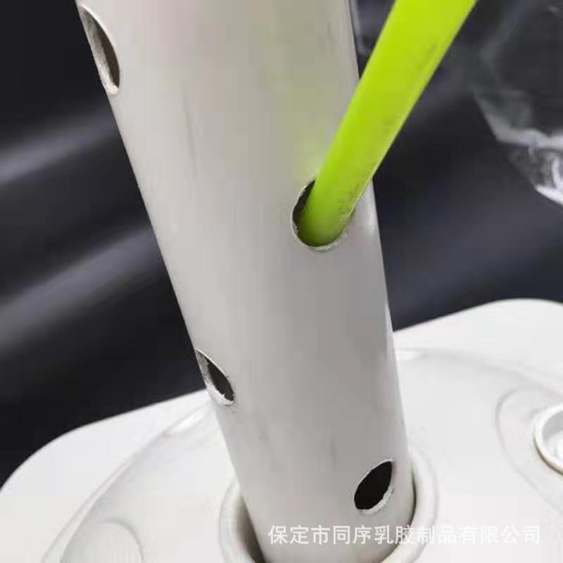 插气球展示架放地落地推街卖支架杆管子底座套装便携可卸圣诞树