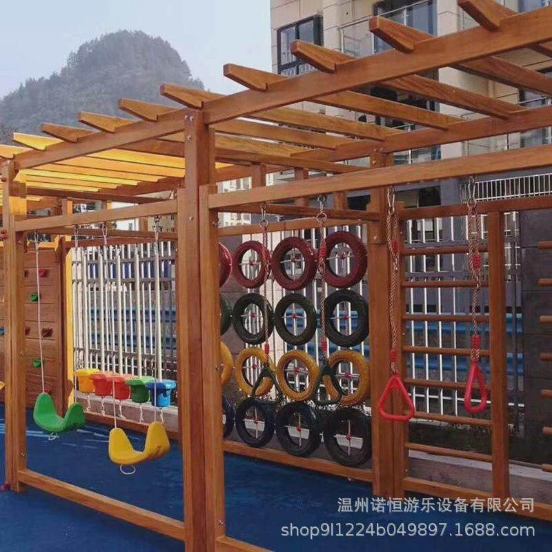 木制轮胎攀爬架幼儿园爬网组合儿童户外木质攀爬架体能训练攀爬墙,玩具/童车/益智/积木/模型,感统训练器材/教学设备/攀爬架,淘宝优惠券,粉丝福利购,淘宝优惠卷