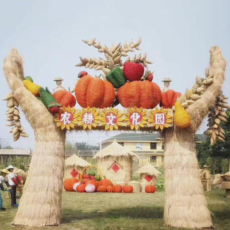 绿雕工艺品仿真绿雕动物园林大型卡通人物景区公园雕塑设计