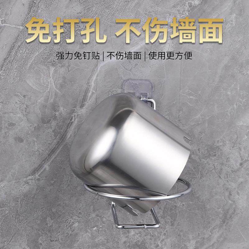 挂壁式烟灰缸可定logo商场超市酒吧挂墙免打孔厕所卫生间防飞灰缸