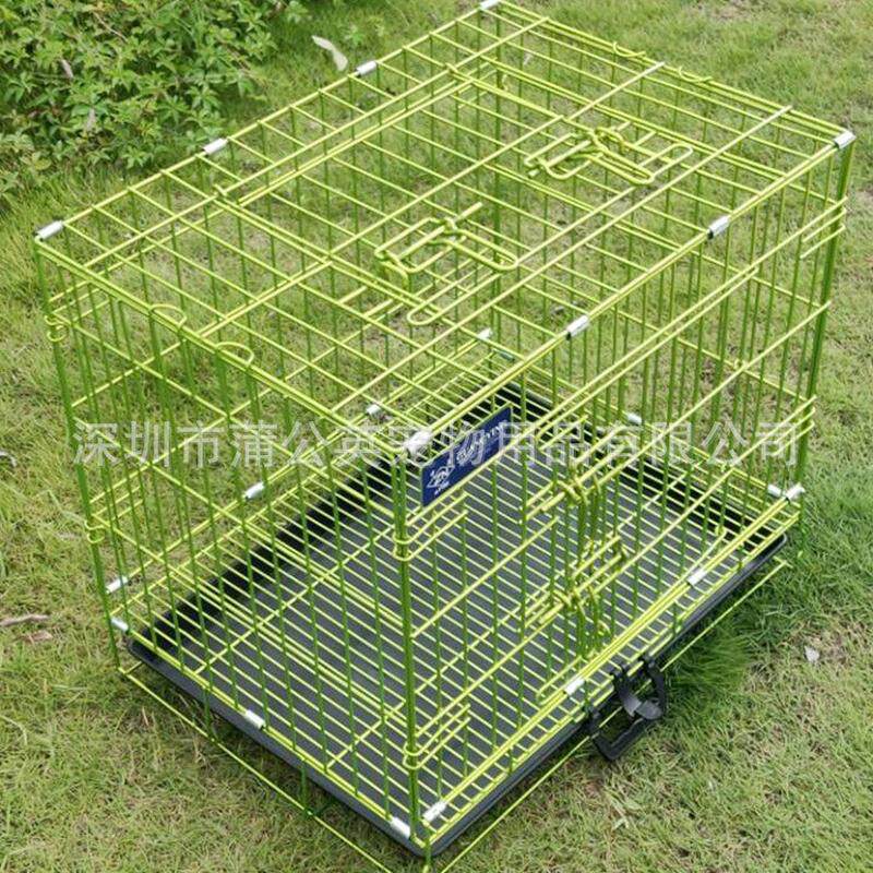 中盈笼子厕所宠物狗笼子猫笼兔笼子大中小型犬带批发纳米漆防锈笼