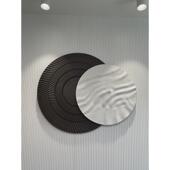 现代简约3d立体浮雕客厅沙发寂高端装 饰画入户玄关侘背景墙风挂画