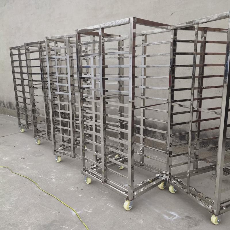 架子车 蒸箱车 周转车 层架车 72盘蒸房 冷冻