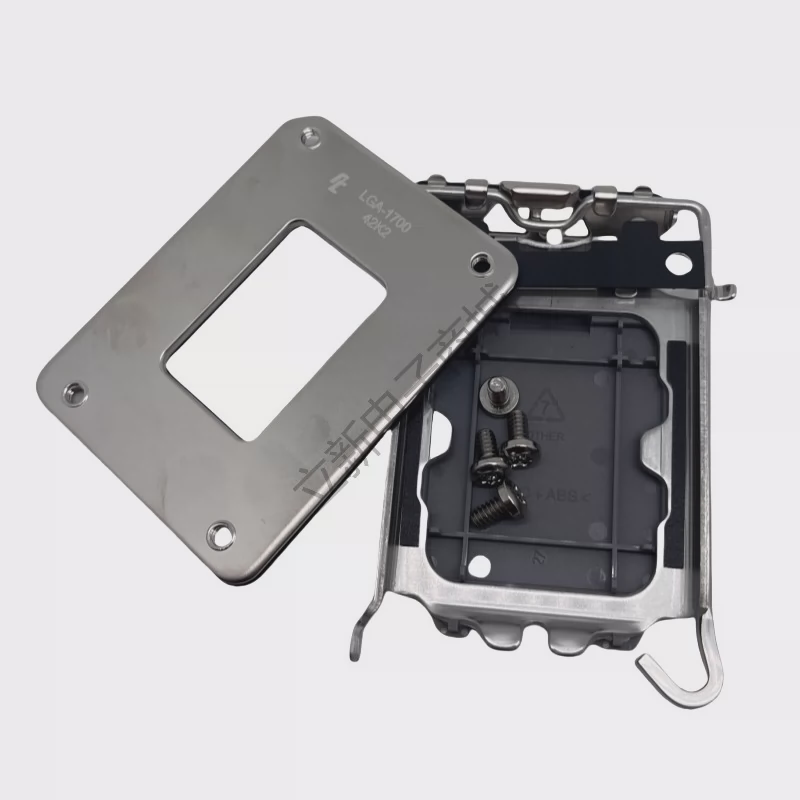 全新LGA17XX 18XX系列 CPU底座支架背板带螺丝 1700 CPU保护扣具