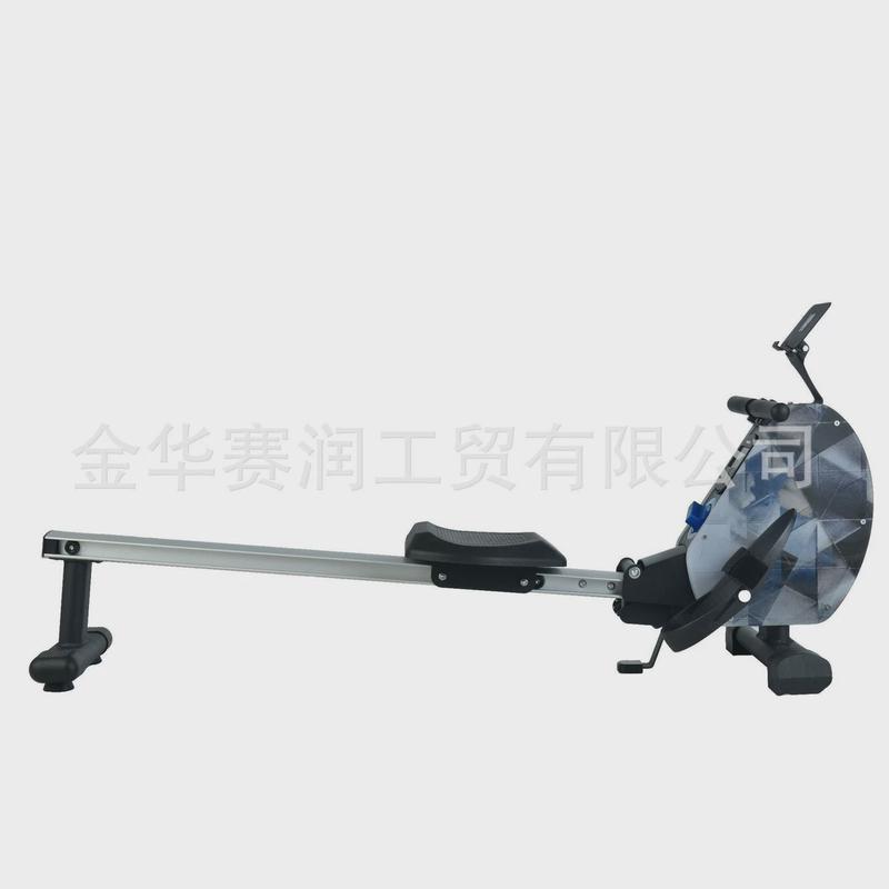划船器家用手臂磁控水阻风阻划船机踏步机太空漫步运动折叠腿锻炼