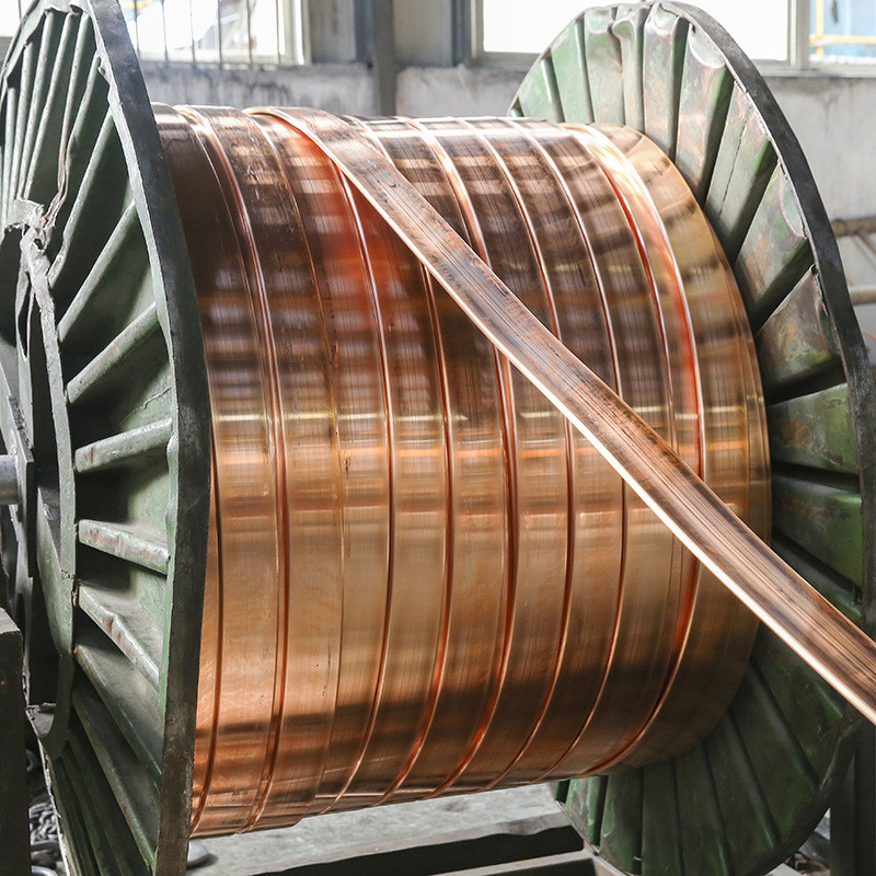 t2铜箔紫铜带铜带超宽1000mm1420mm电解导电红变压器