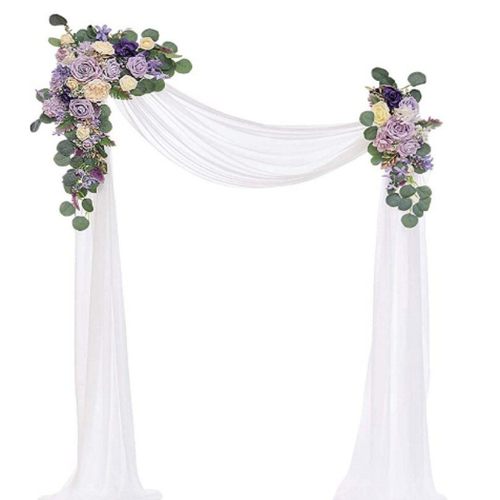 拱门仿真花套装派对婚礼生日婚纱聚会装饰三件套婚庆布置挂件挂饰
