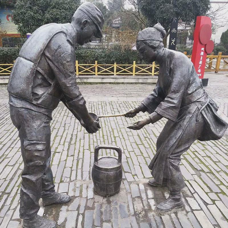 玻璃钢雕塑厂铸铜人物校园名人广场肖像人物景观摆件户外园林景观