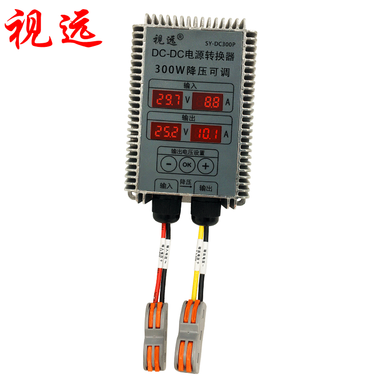 降压可调带显示DC-DC电源转换器17-85V转3.3-30V直流模块充电器