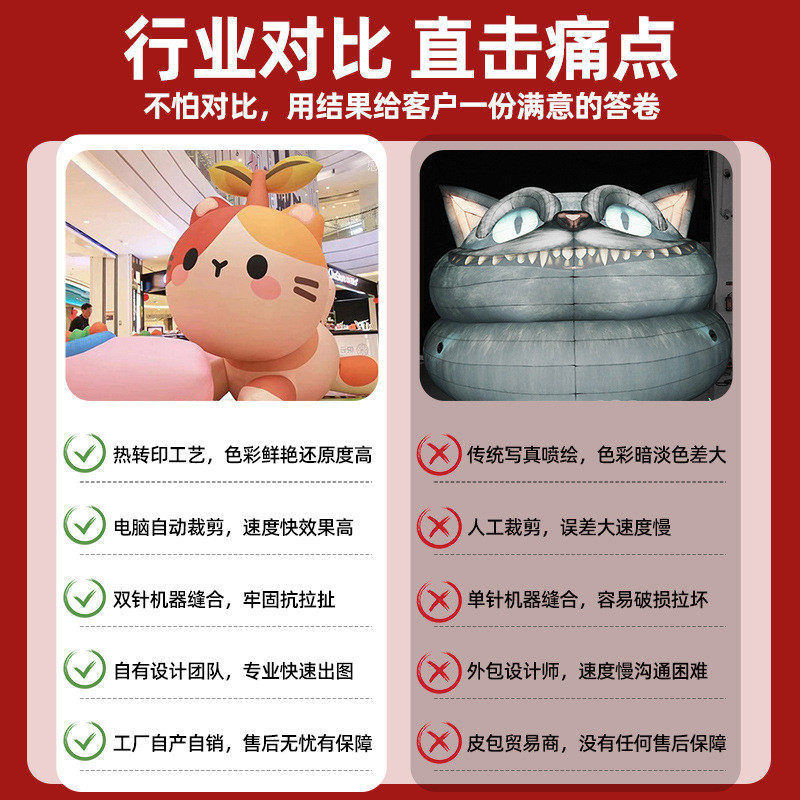 充气炫彩镜面球气模定制开业活动pvc反光球商场酒吧舞台装饰道具