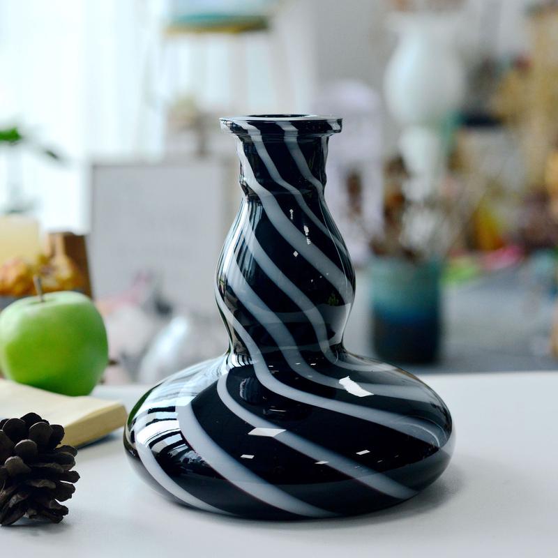 供应创意客厅纹路电视柜花瓶条玄关花瓶摆件桌面装饰插花工艺品