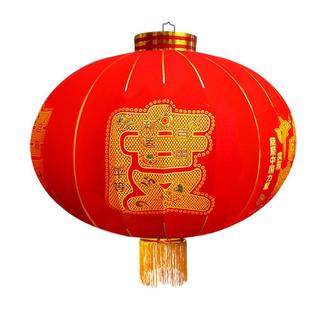 厂家直销大红灯笼中秋春节装饰户外藁城宫灯植绒广告灯笼制作