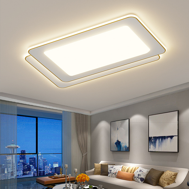 2024客厅主灯新款北欧现代简约极简餐厅卧室大气家用led吸顶灯具