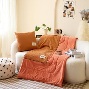 新款二合一抱枕被两用抱枕被高级感加厚车载轻奢办公室午休被子