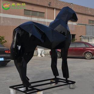 玻璃钢动物雕塑仿真马铜雕户外广场公园景观街头商场门口创意摆件