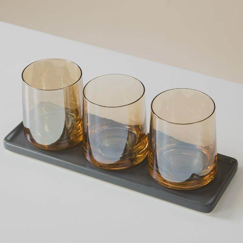 玻璃漱口家庭轻奢ins风杯子家用套装刷牙杯情侣牙刷洗漱牙具牙缸,家装主材,卫浴五金组合套装/挂件套餐,淘宝优惠券,粉丝福利购,淘宝优惠卷