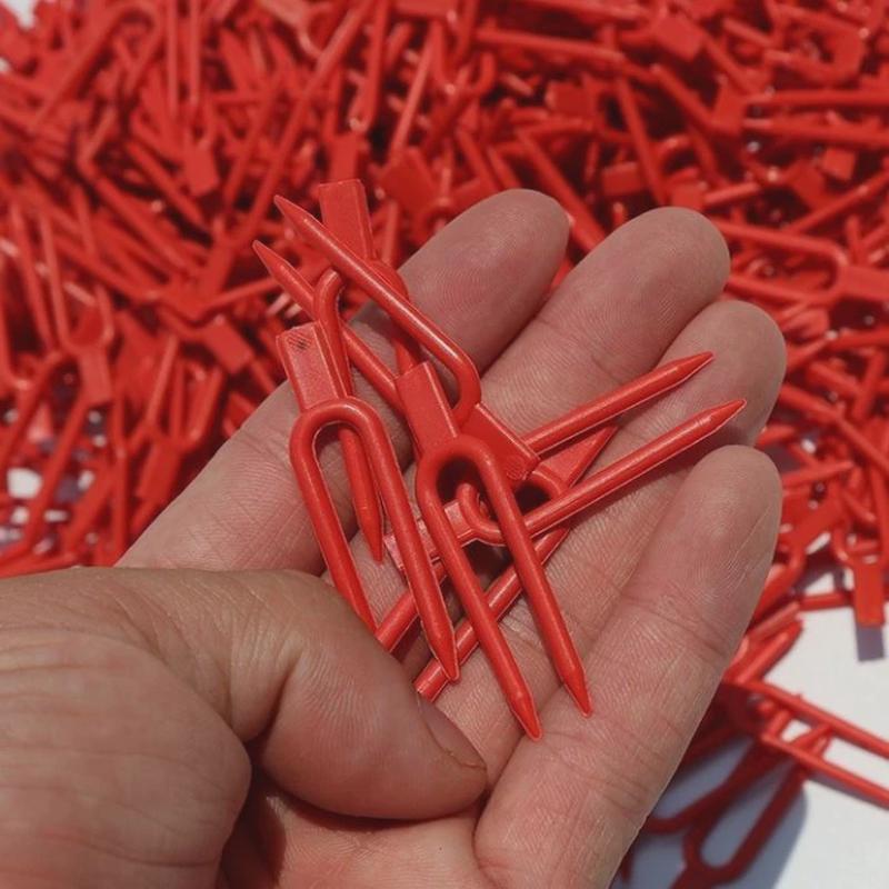 草莓育苗育苗压蔓器草莓瓜果叉子叉藤蔓植物固定器塑料生根定植