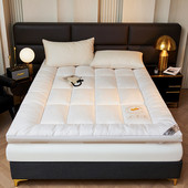 酒店双人加厚床垫子1.8m床褥1.5米单人学生1.2米榻榻米可折叠软垫