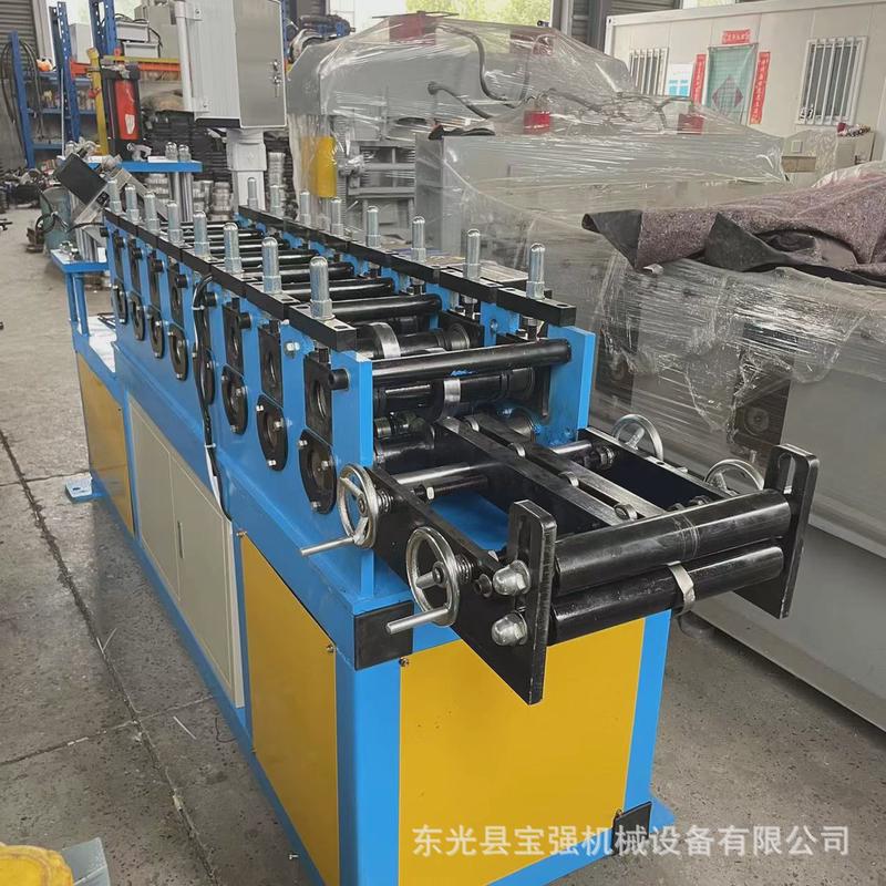 v型槽丝网成型设备角铁切角边框成型机全自动一次包边边框包边机