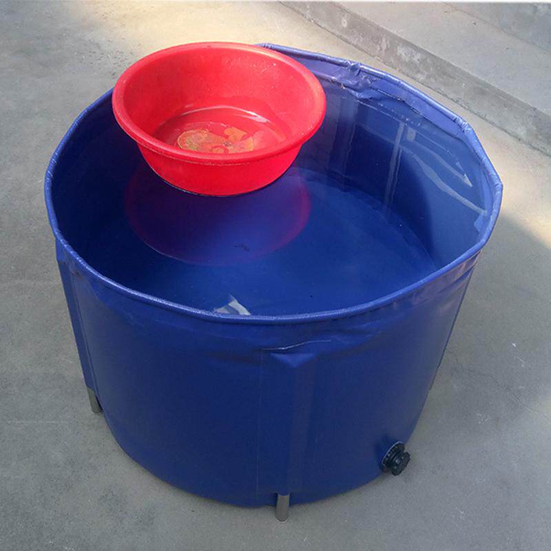 新款锦鲤移动暂养池龟缸折叠鱼池帆布鱼缸水族箱金鱼缸鱼苗繁殖箱